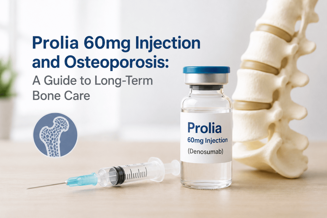 Prolia 60mg Injection and Osteoporosis: A Guide to Long-Term Bone Care